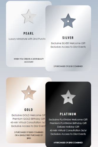 dior pearl status|dior beauty rewards.